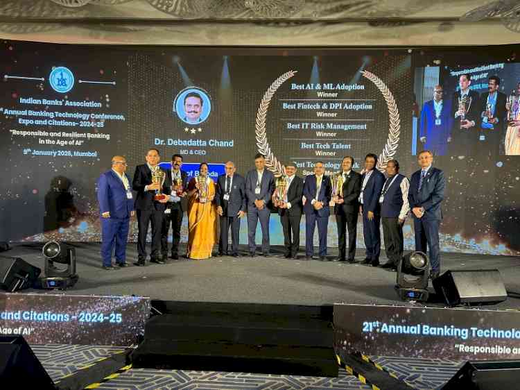 Bank of Baroda Receives Five Awards at IBA’s 21st Annual Banking Technology Awards 2025
