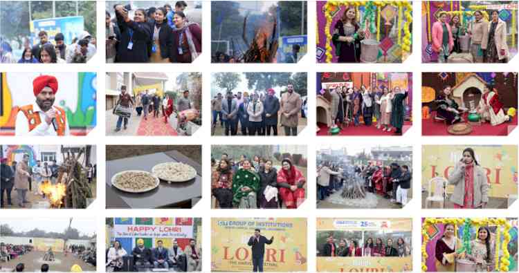 CT Group of Institutions and CT Public School Celebrate Lohri with Cultural Fervor Across Campuses