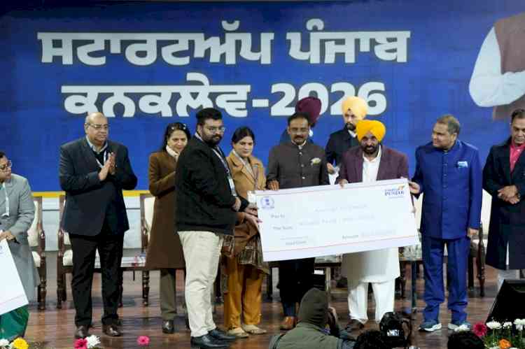 IKG PTU incubated startup got CM Punjab appreciation, recognition & Rs.3 lakh seed money