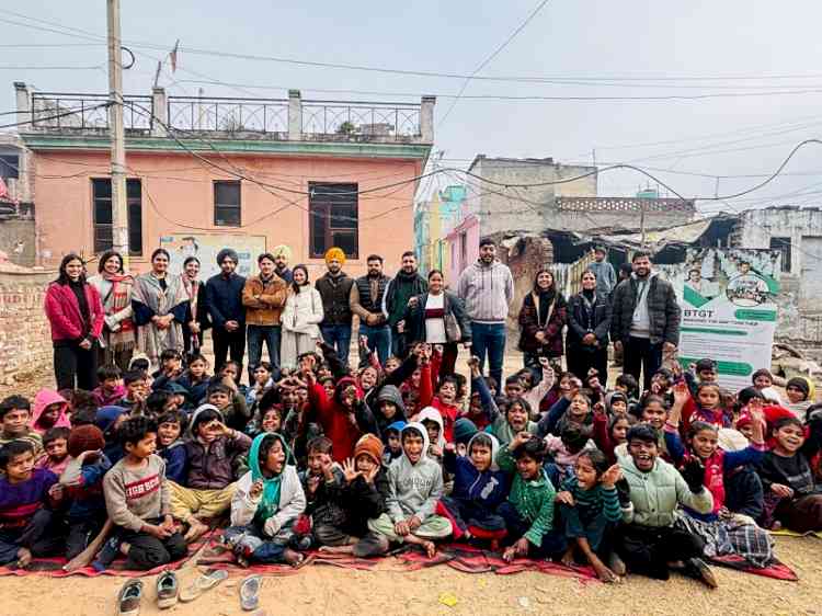 Panjab University Celebrates Makar Sankranti with Underprivileged Children
