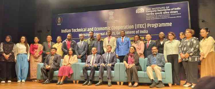 ICSI organizes Indian Technical and Economic Cooperation (ITEC) Programme under the aegis of the Ministry of External Affairs 