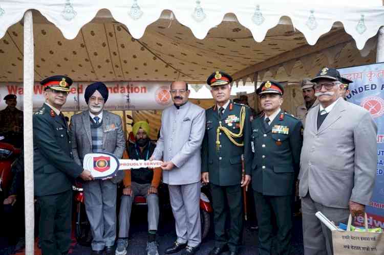 War Wounded Foundation Marks 10th Defence Services Veterans’ Day with a Gift of Mobility and Dignity