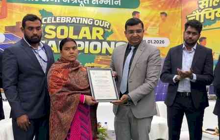In Bihar’s Nalanda, 60 beneficiaries honoured for proactiveness in harnessing solar power