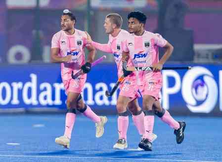 Men's HIL: Ranchi Royals cap off home leg with third win on the trot 