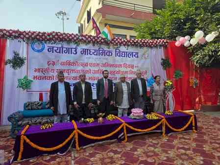 Indian financial assistance helps Nepal build new school infrastructure 