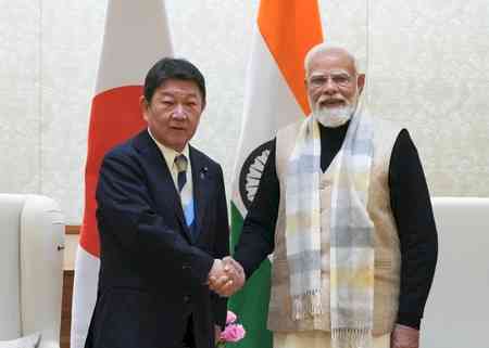 Japan FM Motegi calls on PM Modi, highlights shared strategic interests