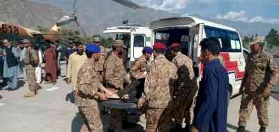 Two separate road accidents leave 23 dead across Pakistan