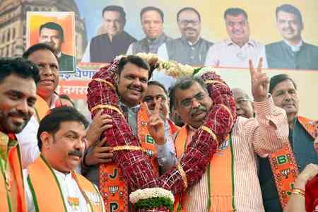 BJP eyes ‘Shat Pratishat’ after historic BMC win, dominant show in Maha civic polls