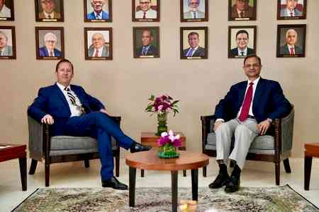 Sergio Gor meets RBI Governor, discusses areas of increased cooperation