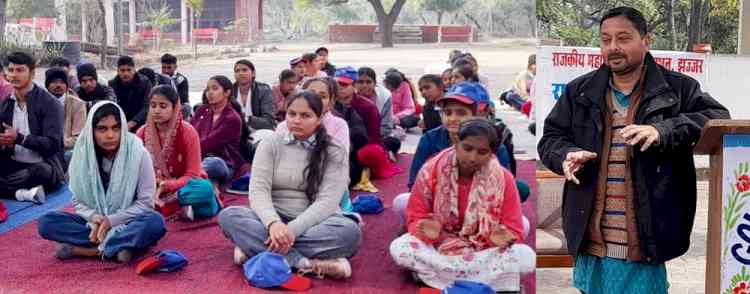 Renowned Motivational Speaker Sunit Mukherjee inspires Students to choose the path of self-employment by adopting an entrepreneurial mindset