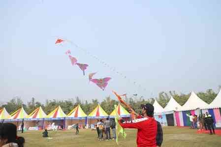 'Enthusiastic response': Delhi L-G V.K. Saxena overjoyed by kite festival's popularity