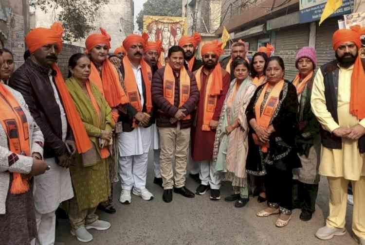 Grand Procession Organized by Sanatan Seva Samiti