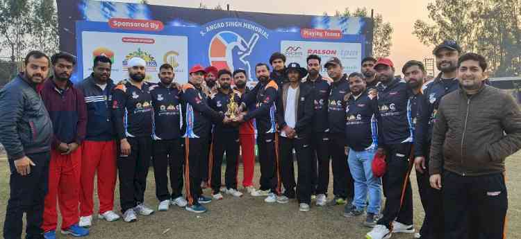 CICU Organized 21st & 22nd League Matches of S.Angad Singh Memorial - 11th CICU Corporate T-20 Cricket Tournament - 2025