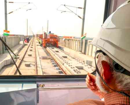 Mumbai-Ahmedabad Bullet Train witnessing steady progress: Ashwini Vaishnaw