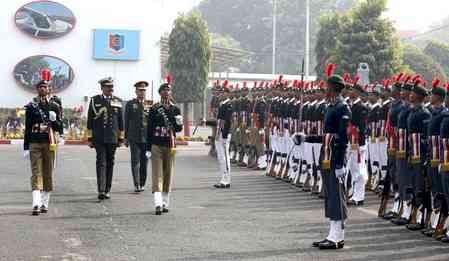 Navy Chief Admiral Dinesh Tripathi tells NCC cadets to dedicate life to nation
