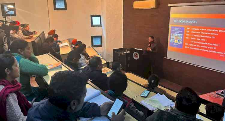 LPU Conducted Masterclass on “From Chaos to Clarity: Mastering Library Classification and Cataloguing Skills’ for Distance Mode Learners