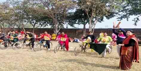 5 किमी साइकिल रेस में कोमल, डिस्कस थ्रो में सुदेश ने बाजी मारी