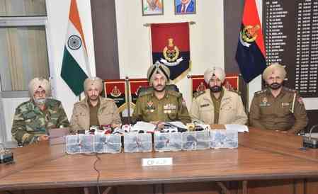 Punjab Police bust illegal arms module linked to Pakistan; two held 