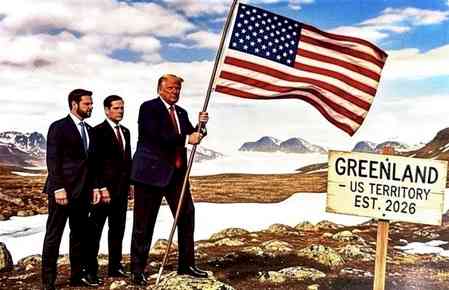 Trump seeks talks to acquire Greenland, its 'core national security interest'