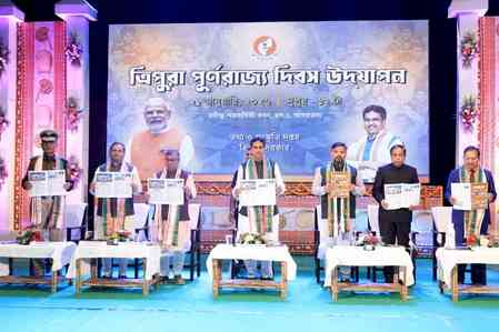 Unity, peace key to building ‘Ek Tripura, Srestha Tripura’: CM Saha