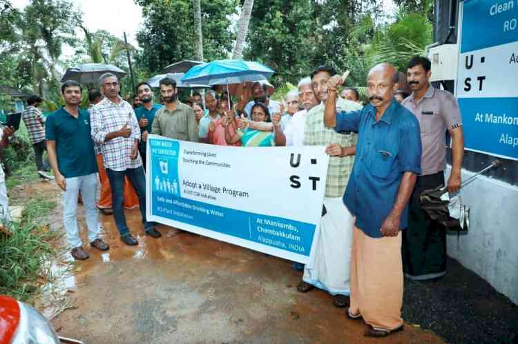 UST Adopt-a-Village CSR Initiative Hands Over 2 More Water Treatment Plants in Kuttanad