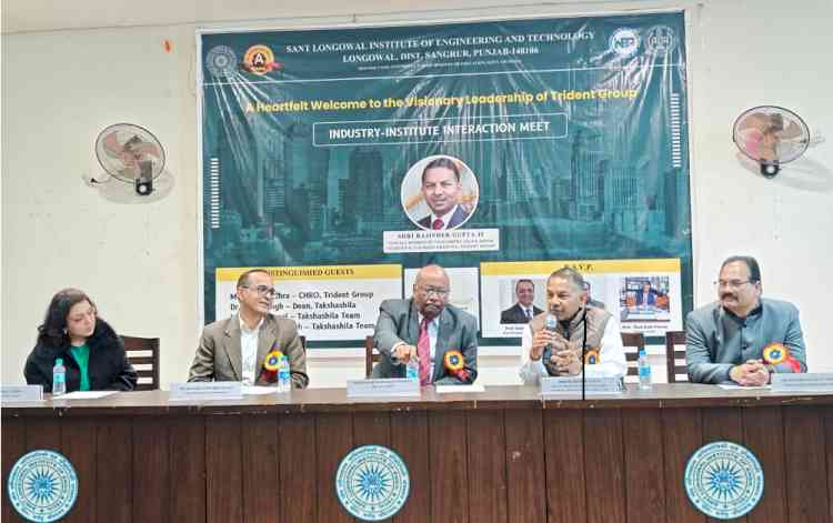 Trident Group Announces ₹1 Crore Research Sustainability Lab at SLIET Sangrur; Initiative Led by Padma Shri Rajinder Gupta, Rajya Sabha MP