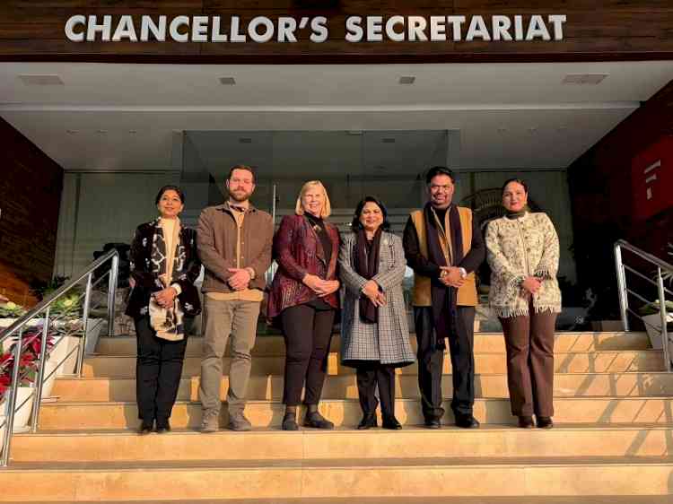 Chitkara University–University of Maryland Winter School Reimagines Sector 17, Chandigarh