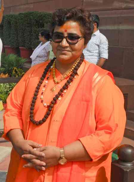Son of a foreign woman cannot be fit to rule: Sadhvi Pragya Singh Thakur