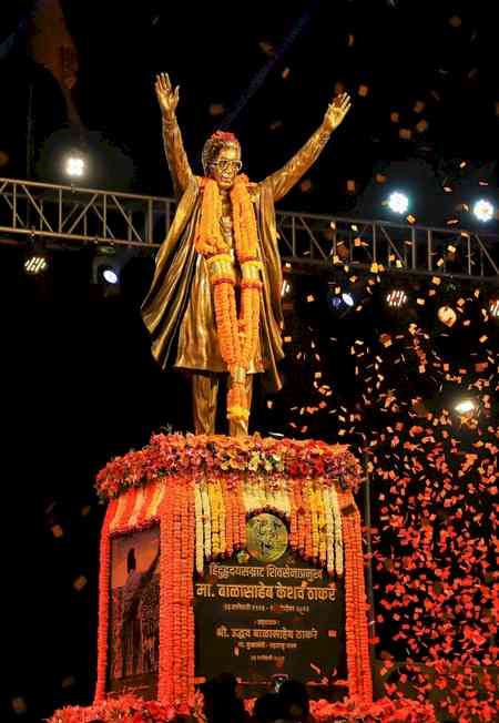'Centenary of lion’s roar': Shiv Sena(UBT) reiterates 'Marathi Abhimani' in its tribute to Balasaheb Thackeray