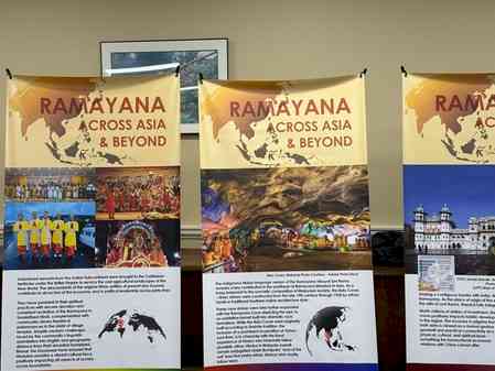 Ramayana exhibit draws Maryland lawmakers