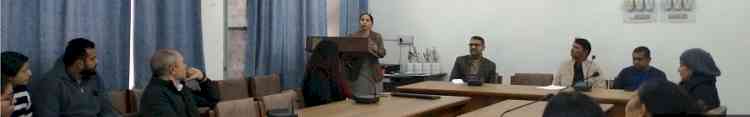 Gandhian Studies Department Organises Interactive-cum-Lecture Session on National Voters’ Day