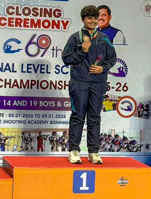 नेशनल शूटिंग चैंपियनशिप में हंसिका ने जीता स्वर्ण और कांस्य पदक