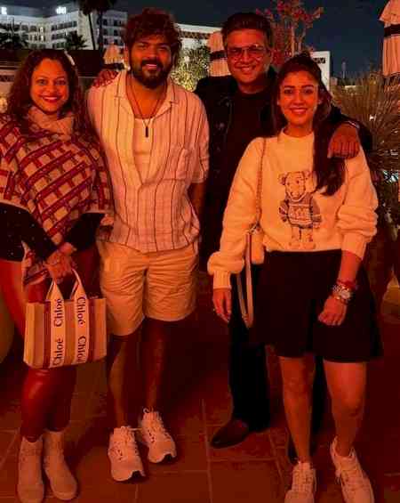 Nayanthara & Vignesh Shivan hang out with their 'favourite couple' R Madhavan & Sarita Birje