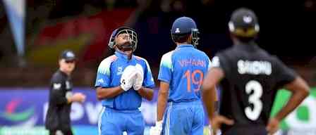 U19 World Cup: India continue winning run with seven-wicket win over New Zealand
