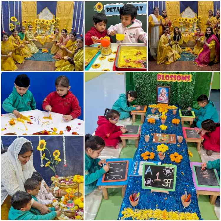 Ivy World Playschool Celebrates Basant Panchami with Young Learners, Music, and Hands-On Activities