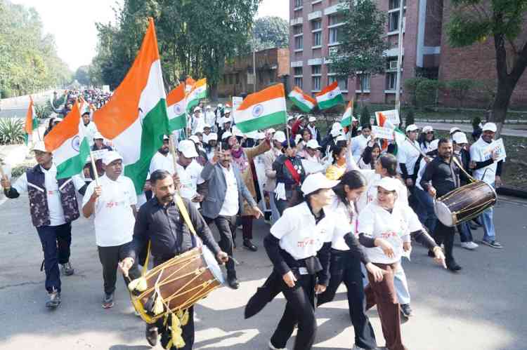 National Voters’ Day 2026 Celebrated with State-Level Padyatra in Chandigarh