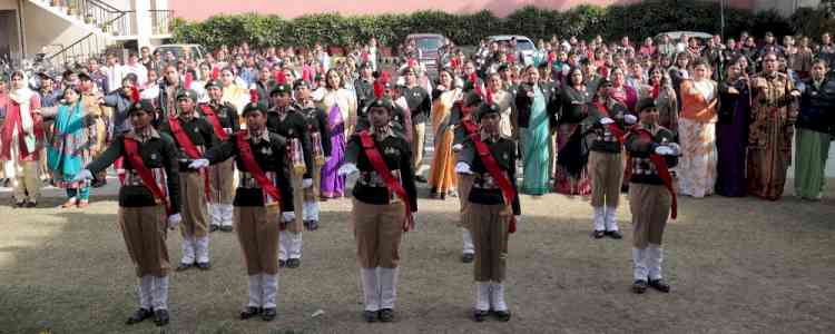 PCM S.D. College for Women Organises Oath Ceremony under SVEEP Initiative on National Voters’ Day
