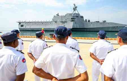 US warship’s visit to Cambodian naval base raises eyebrows in region 