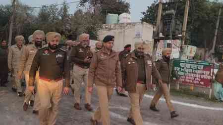 R-Day: Punjab Police carry out flag marches in sensitive areas