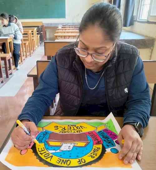 युवाओं को मतदान के अधिकार के प्रति जागरूक किया