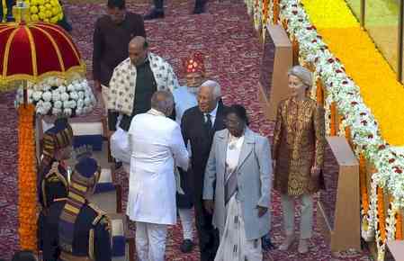 R-Day: Prez Murmu, Chief Guests Antonio Costa, Ursula von der Leyen receive warm welcome at Karavya Path 