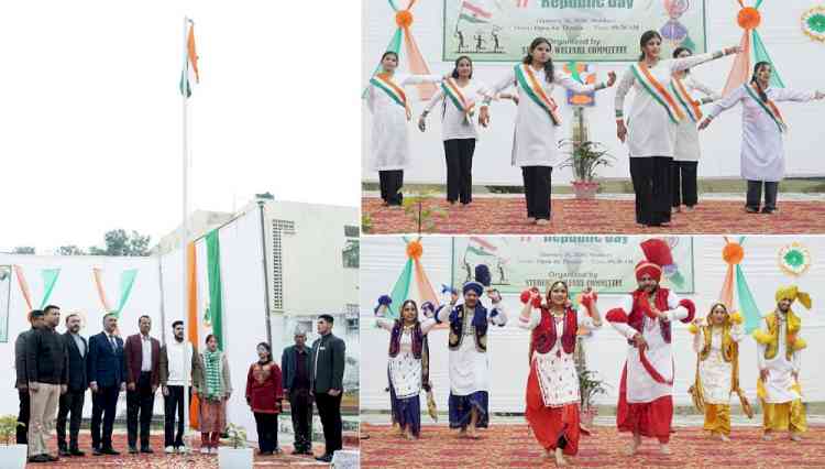 दोआबा कॉलेज में 77वां गणतंत्र दिवस मनाया गया