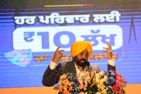 CM Mann to visit Gujarat tomorrow; focus on highlighting AAP’s welfare model in Punjab