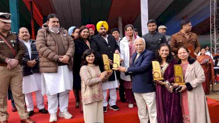 DMC&H Receives District Award on Republic Day for “Save the Planet” Initiative
