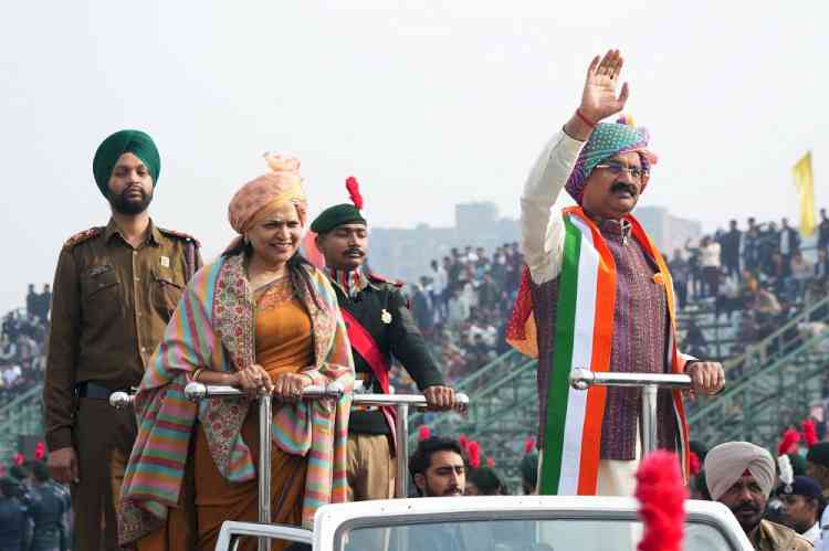 MP Rajya Sabha and Founder Chancellor of LPU Dr Ashok Kumar Mittal Calls for Youth Led Nation Building on 77th Republic Day at LPU
