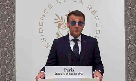 Greenland tensions 'strategic wake-up call' for Europe: French President Macron