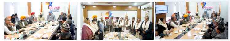 Punjab Government to celebrate the 650th Parkash Purb of Sri Guru Ravidass Ji on a grand scale with guidance & blessings of saints, great men and religious sects: Finance Minister Harpal Singh Cheema