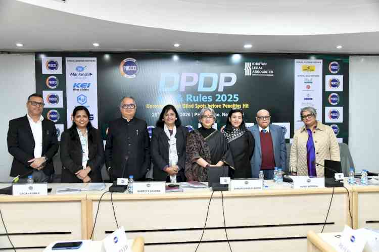 PHDCCI, in collaboration with Khaitan Legal Associates, organises seminar on “DPDP Act & Rules 2025 — Uncovering Your Blind Spots Before Penalties Hit”