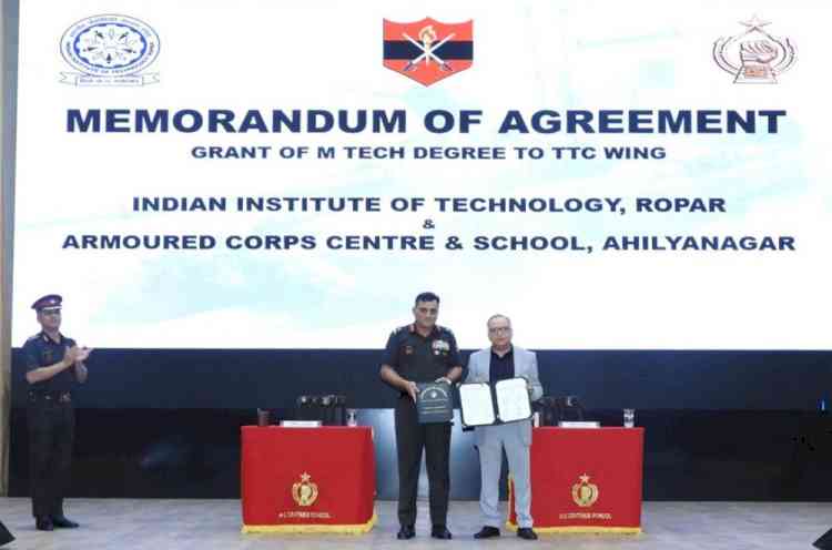 IIT Ropar Creates History: First IIT to Launch M.Tech (Defence Technology) in Partnership with Indian Army