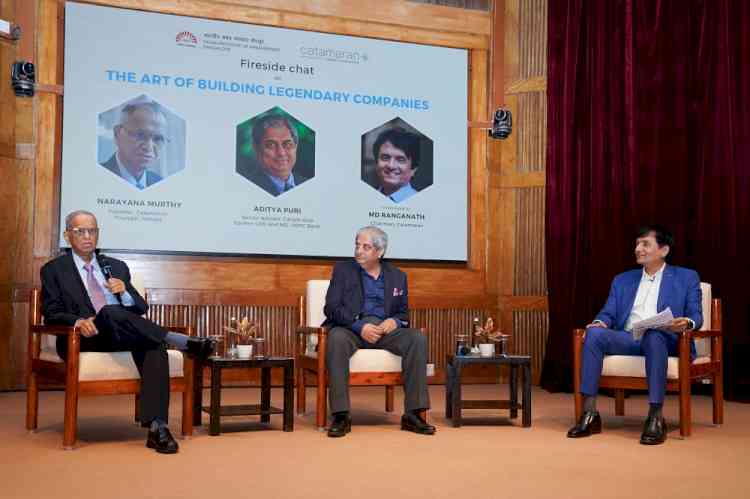Visionary leaders offer roadmap on creating and shaping enduring organizations during fireside chat at IIMB